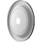 Ekena Millwork PVC Medallion (Canopies up to 13 1/2"), 22"OD x 3 1/2"ID x 1 1/2"P, Satin Hunt Club Green CMP22TRGHC - alternate 2